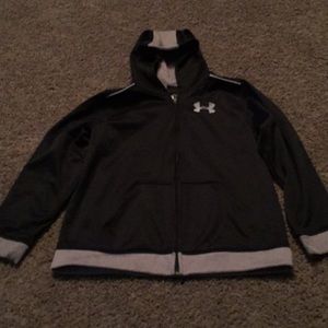 Youth Under Armour zip hoodie